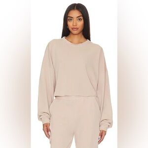 EUC Lanston Crop Pullover Sweatshirt